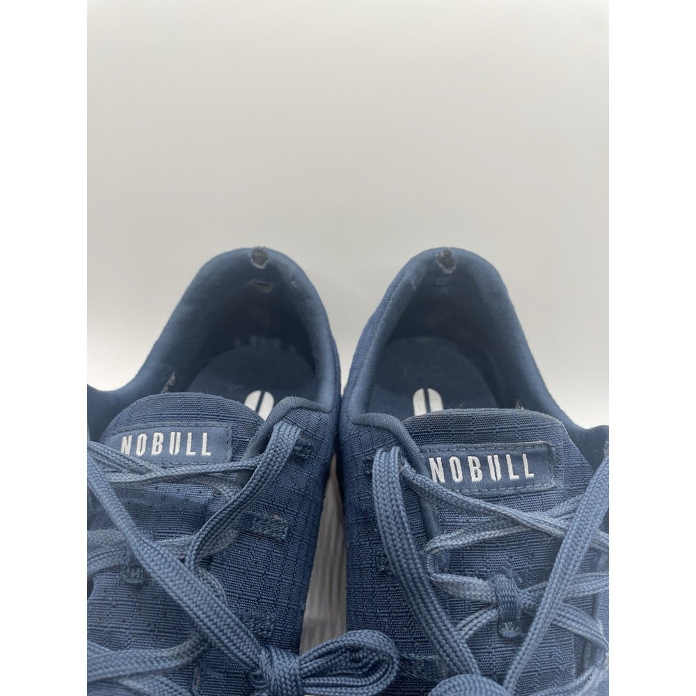 Nobull Mens Ripstop Runner Navy Blue Gum Running Shoes Sneakers Size 10.5 US - Picture 8 of 10